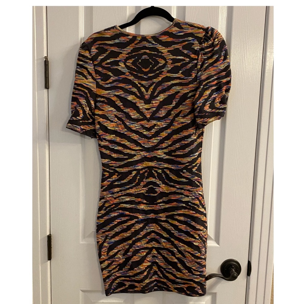 Multi Colored Bodycon Dress